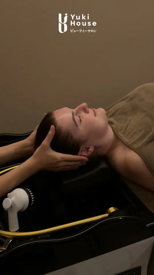 Yuki House Japanese head spa video — Weekend reset: head spa + facial