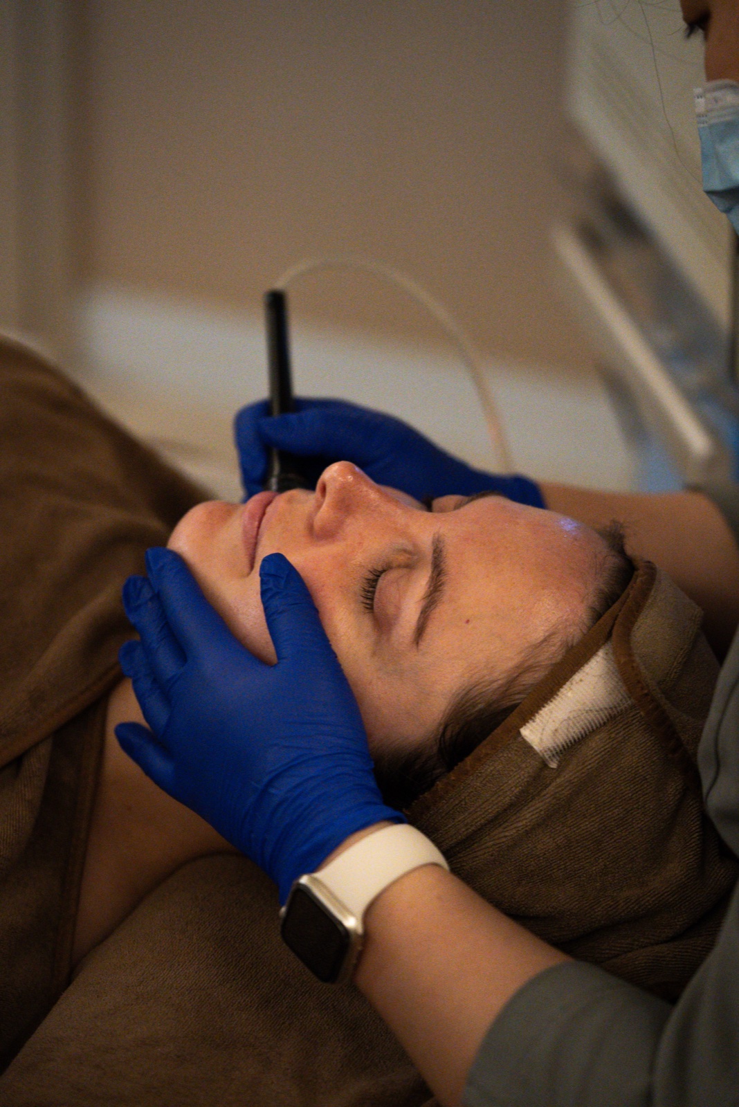 HydraFacial vortex treatment