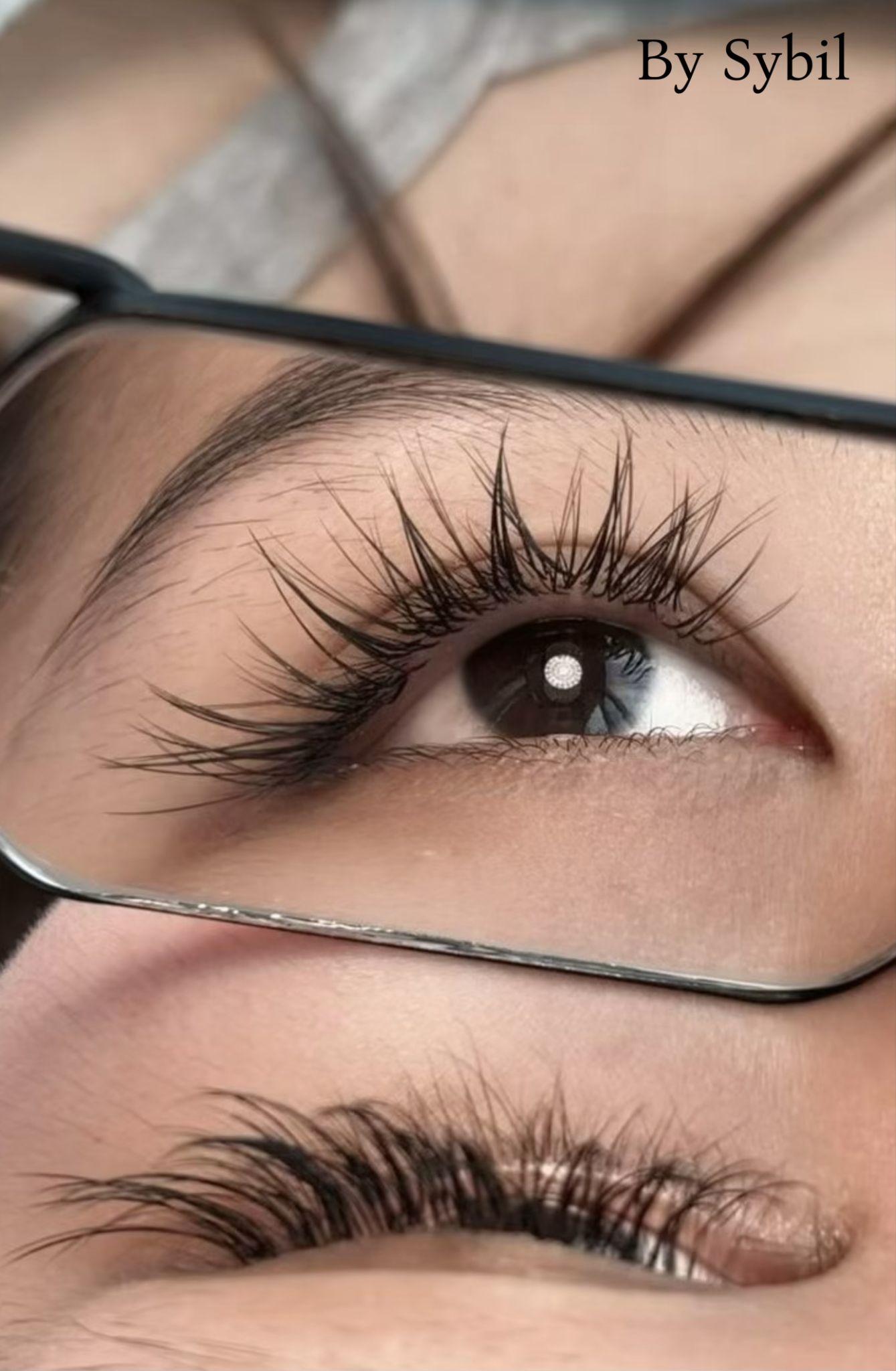 Wispy lash extensions at Yuki House by Sybil
